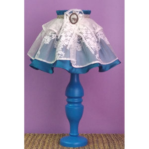 Настольная лампа (светильник) с абажуром NLA314