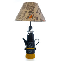 Настольная лампа из чайного сервиза «Фермер»