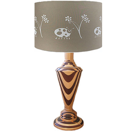 Настольная лампа (светильник) с абажуром NLD014