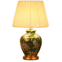 Настольная лампа (светильник) с абажуром NLA-032