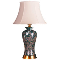 Настольная лампа (светильник) с абажуром NLA-038