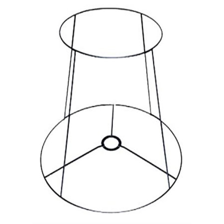 Как сделать из стальной проволоки каркас для абажура, торшера или светильника