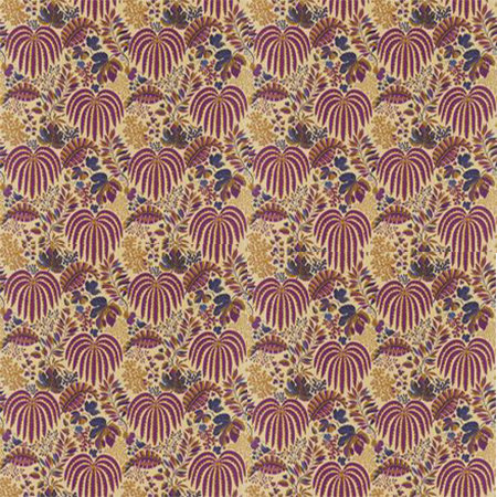 Ткань для абажура (цветы и птицы) TD059